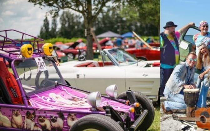 Annual Horsin' Around The Vines Mustang & Ford Show AND All Decades Dance Party with RipTide!